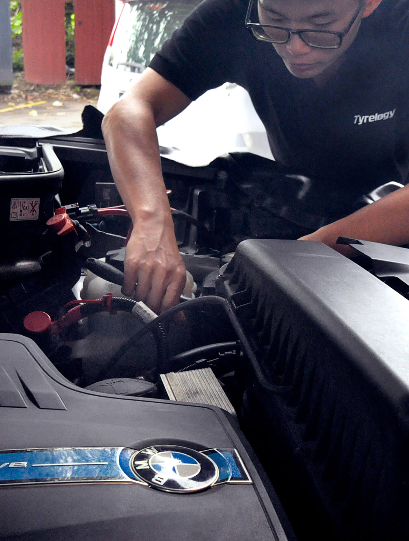 Tyrelogy BMW car inspection and service