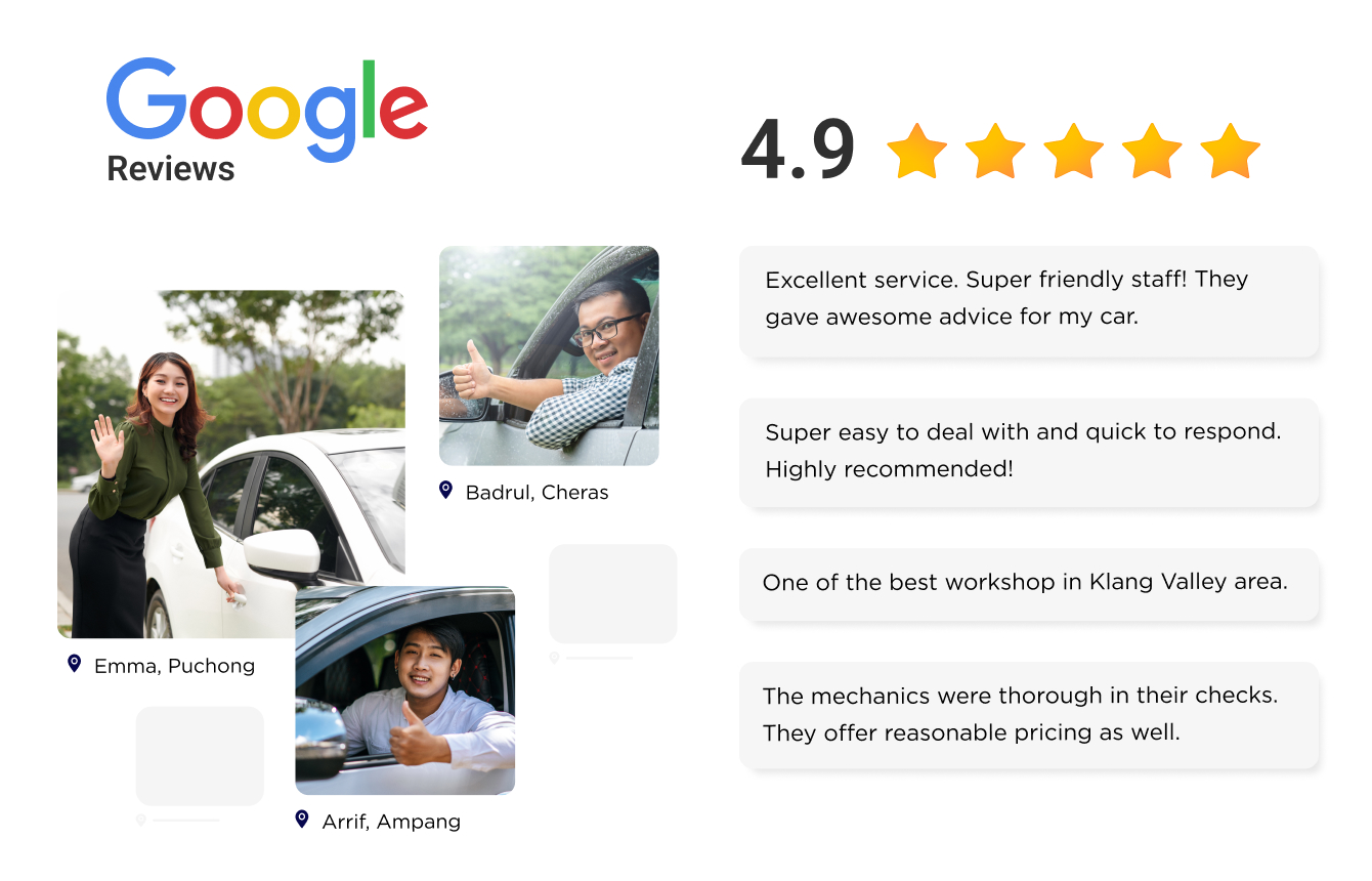 Google Reviews for Tyrelogy Express Service proving that the customers are satisfied with the quick service